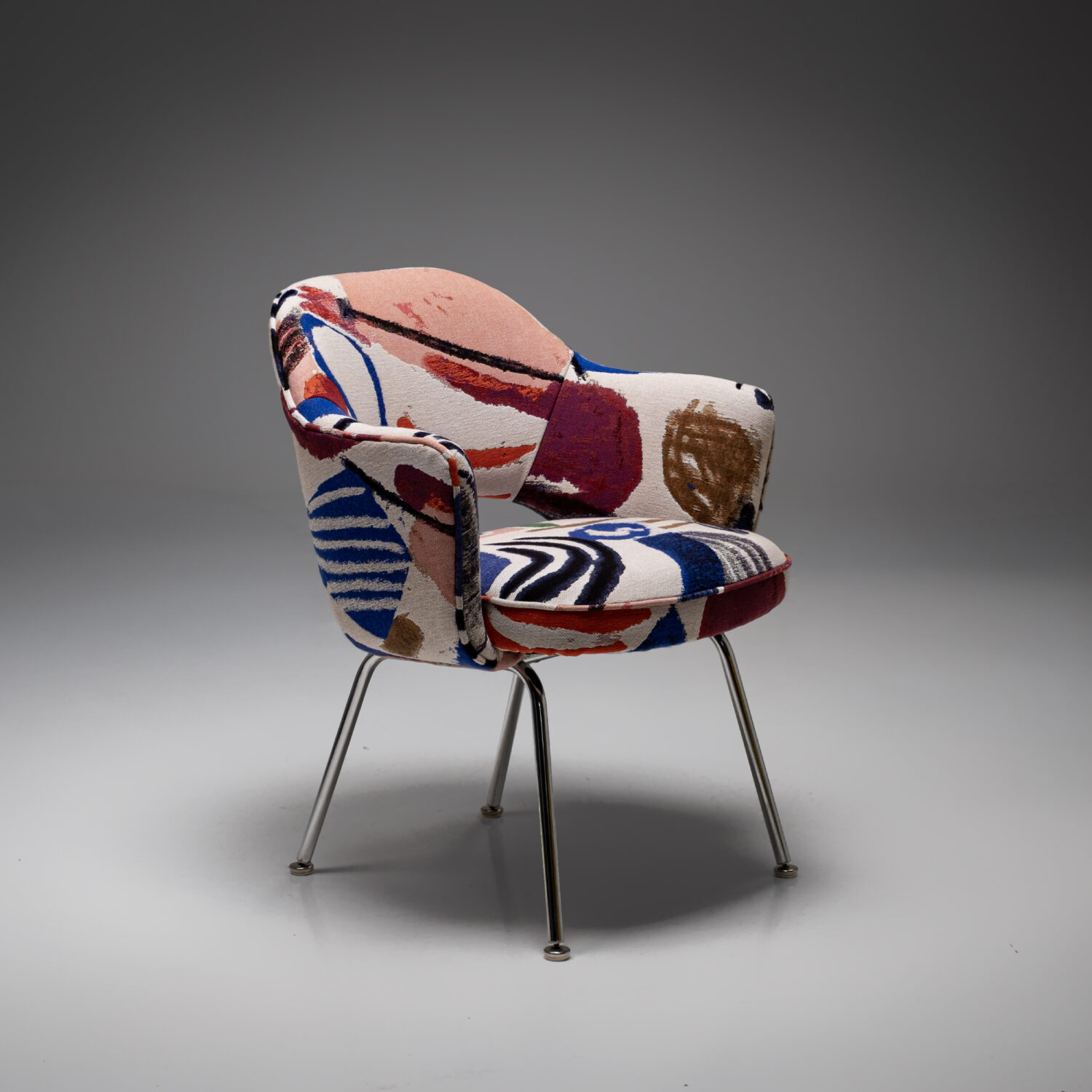 Model 71 Dining Chair in La Toile du Peintre