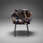 Model 71 Dining Chair in La Toile du Peintre
