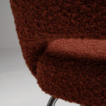 Model 71 Eetkamerstoel in Alpaca en Mohair Bouclé van Pierre Frey