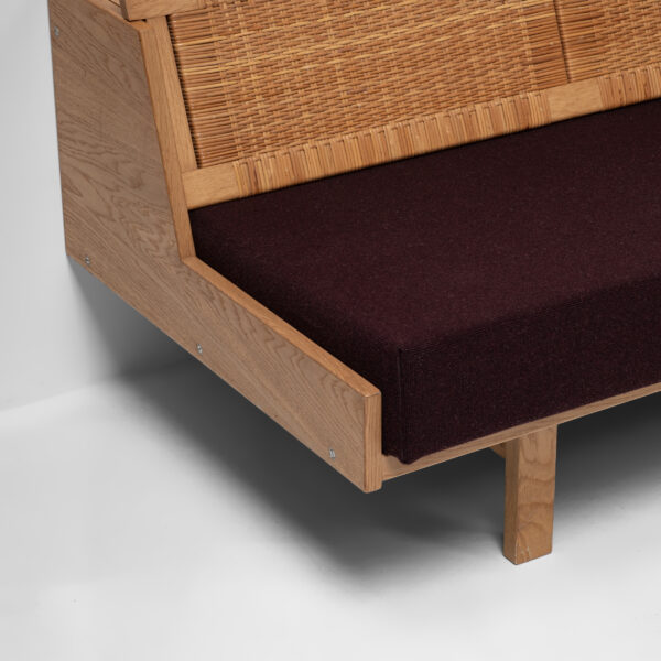 Model GE258 Oak and Cane Sofa Bed